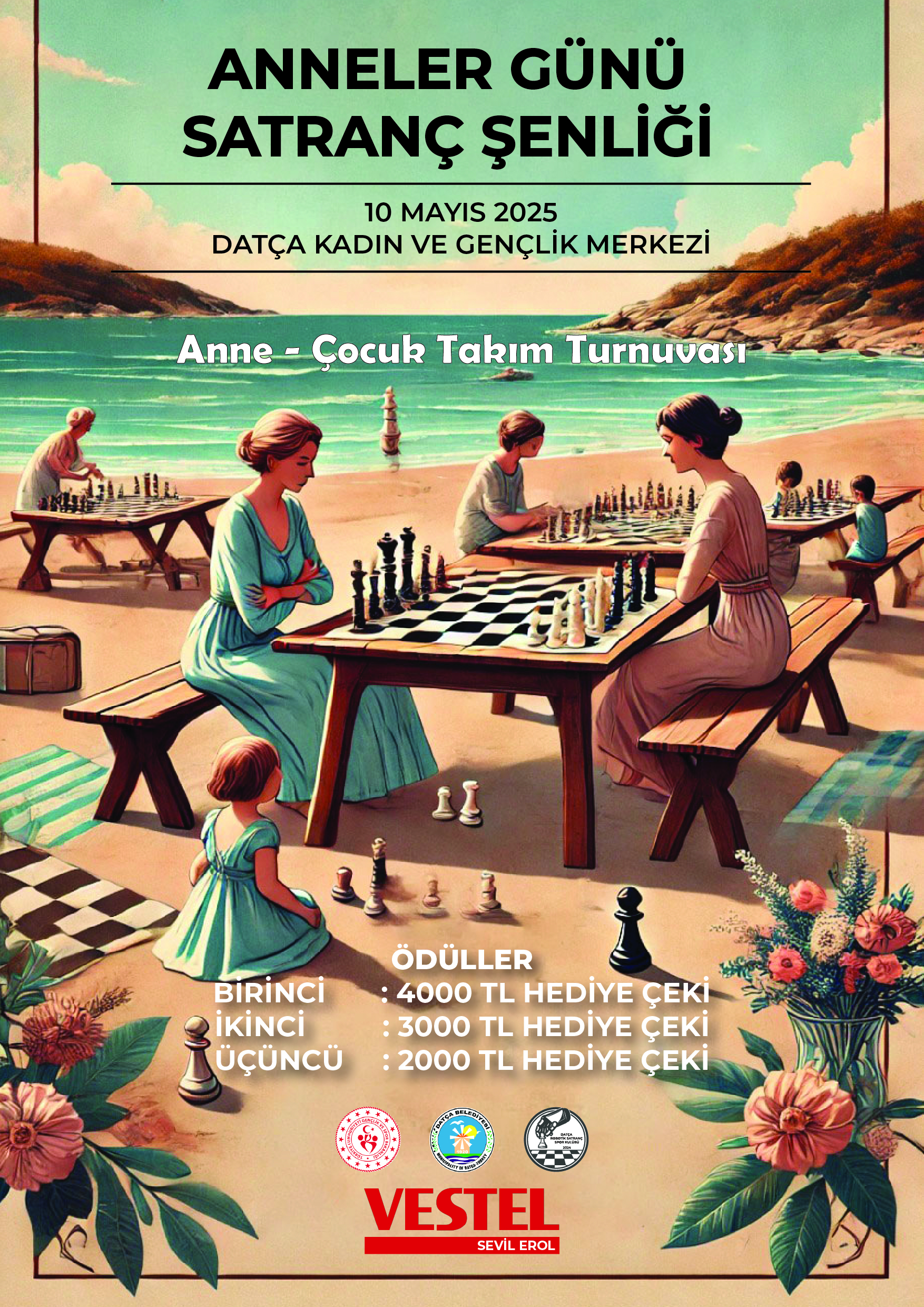 Datça Anneler Günü Satranç Turnuvası